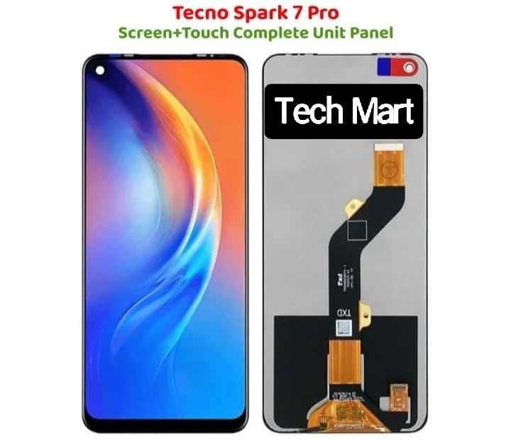 Tecno Spark 7 Pro A+ LCD Panel