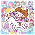 50/100pcs Cute Cartoon Unicorn Stickers for Laptop Luggage Phone Car Scooter Funny Vinyl Decal for Kids Girl Children Gift. 