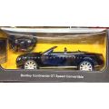 Bentley Continental GT Convertible White Licensed 1:12 Scale (14 in) High Density Plastic Body RC Car with Lights & Sound. 