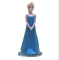 Disney Frozen Princess Anna Queen Elsa  Dolls PVC 4" Figures Lot Of 2 Toys. 