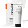 Minimalist SPF 50 Light Fluid Sunscreen | PA++++ | No White Cast | Water & Sweat Resistant | Clinically Tested in US (In-Vivo) | 50 ml. 