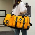 Large-capacity travel backpack, wet and dry separation sports gym bag, independent shoe storage compartment. 