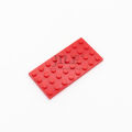 15pcs Moc 3035 Small Base Short Plate 4x8 DIY Creative Enlighten Building Blocks Bricks Compatible with Assembles Kids Toys. 
