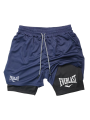 Men Running Shorts 2 In 1 Double-deck Sport Shorts Sportswear Gym Fitness Short Pants Training Jogging Bottom Men's Clothing.