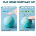 Cat Interactive Ball Smart Pet Cat Toys Indoor Automatic Rolling Magic Ball Electronic Interactive Cat Toy Cat Game Accessories. 