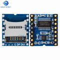 BS WTV020 WTV020-SD WTV020SD-20SS Mini SD Card MP3 Sound Module voice module For PIC Arduino 2560 for UNOR3 WTV020-SD-16P. 