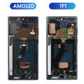 TFT Note 10 Plus Display Screen Assembly for Samsung Galaxy Note10+ N975F N975F/DS Lcd Display Touch Screen with Frame Parts. 