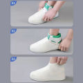Reusable Non-slip Rubber Rain Boots Shoe Covers Rainy Day Boots Women Men PVC Silicone Sole Overshoes Waterproof. 