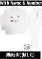 Pakistan White Kit for Boys| White Cricket kit For Boys| Pakistan White shirt & Trouser| Pakistan White shirt Trouser full sleeves| Full sleeves Pakistan white kit| White test Kit full sleeves| Tcl cricket kit| white test cricket kit| test Cricket kit. 