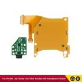 For Nintend Switch OLED Audio Game Cartridge Micro SD Card Reader For Switch Lite Game Card Slot Socket Headphone Board.