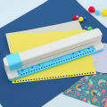 Punching Machine 30 Hole Document Collar Punching Machine Manual DIY A4 Punching Machine Letong Office Supplies. 