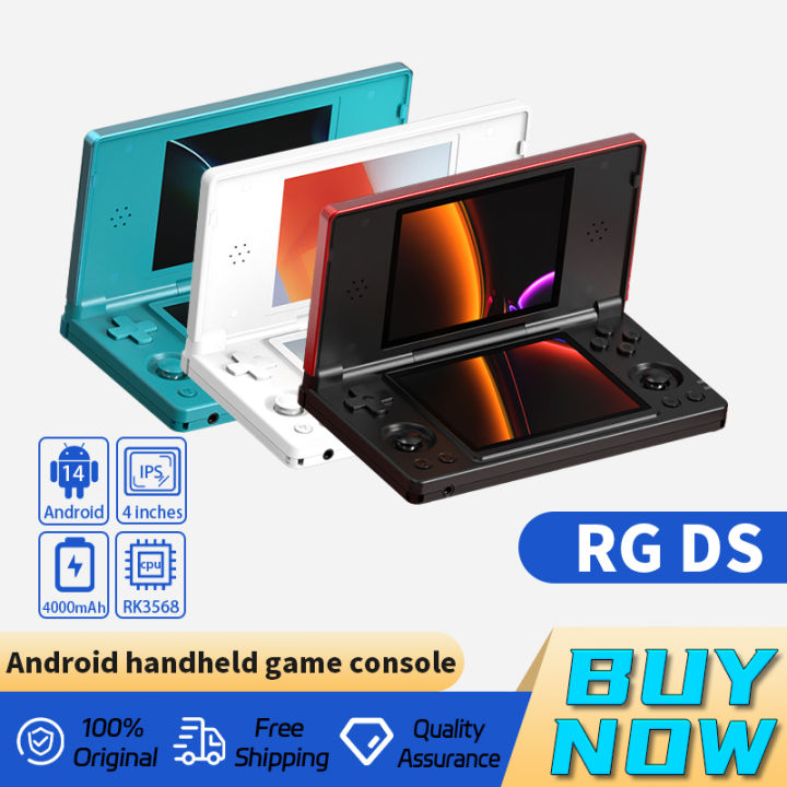 Anbernic%20RG%20DS%20Handheld%20Game%20Console%204"%20IPS%20Dual%20Screen%20Android%204000mAh%20Flip%20Video%20Games%20Player%20Supports%20RixelHK%20Wifi%20Streaming%20-%20Image%205