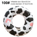 1pc Cow Print Pool Floats Summer Swim Ring, Beach and Pool Swim Aid, Water Safety Gea Beach Toys for Pool Party.