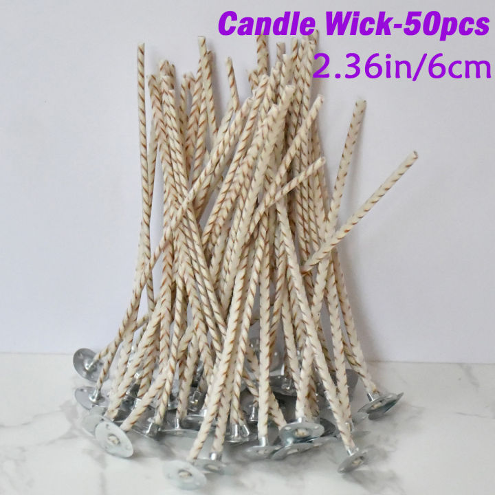 50pcs/Bag%20Brown%20Pure%20Cotton%20Soybeans%20Core%20Candles%20Smokeless%20Wicks%20%2010cm%20Candle%20Making%20Supplies%20Accessories%20-%20Image%207