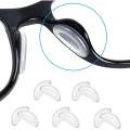 10 Pairs/Packs Adhesive Nose Pad, Eyeglass Nose Pads Stick On Silicone Anti-Slip for Sunglasses Thin Nose Pads Eyeglasses. 