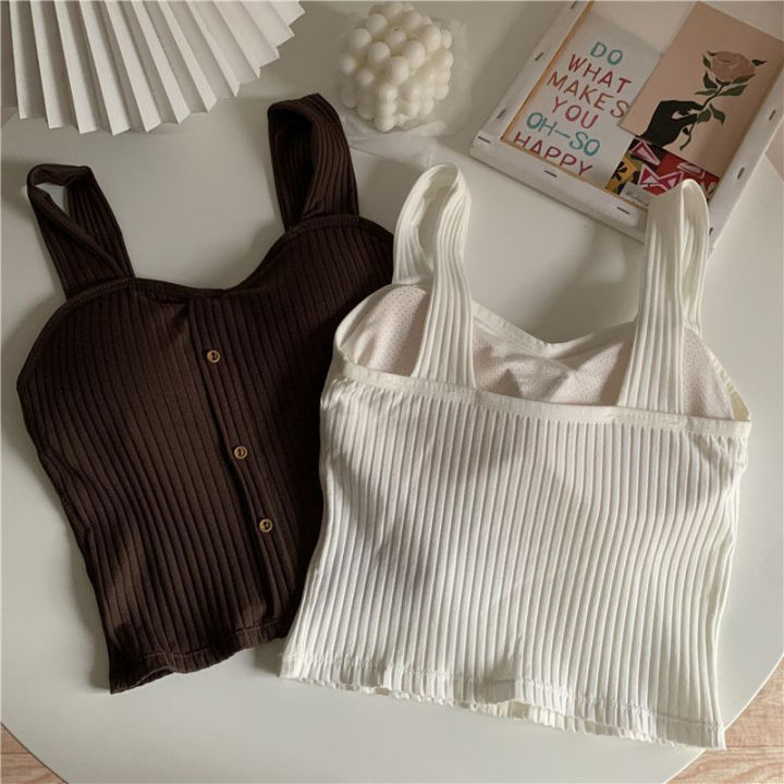 Women's%20Y2K%20Cropped%20Tops%20with%20Bra%20Pads%20Summer%20Corset%20Korean%20Suspenders%20Vest%20Sexy%20Camisole%20Slim%20New%20-%20Image%205