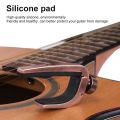 Alice Guitar Capo Adjustable Roller Metal Perfect Quick Change Tune for Electric Acoustic Guitar, Bass, Violin, and Ukulele.