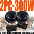 600W Car Stereo Speakers (2*300W) Music Car Tweeter Car Audio Silk Film Speaker Boxes High-Pitched Modificat Tweeter Loudspeaker. 