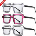 3 Pairs Oversize Transparent Sunglasses Women Sketch Line Shape Goggles for Daily Outfit Fishing Cycling Travel Beach Vocation.