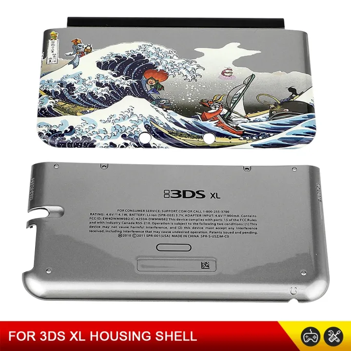 Replacement%20Faceplate%20Cover%20Case%20For%203DS%20XL%203DS%20LL%20Console%20Shell%20Housing%20Top%20+Bottom%20Shell%20Cover%20For%203DS%20XL%20LL%20Game%20Accessories%20-%20Image%204