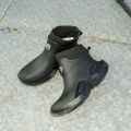 Winter Warm Men's Waterproof Shoes, Women's Short Rain Boots, Fleece-Lined Couple's Rain Boots. 