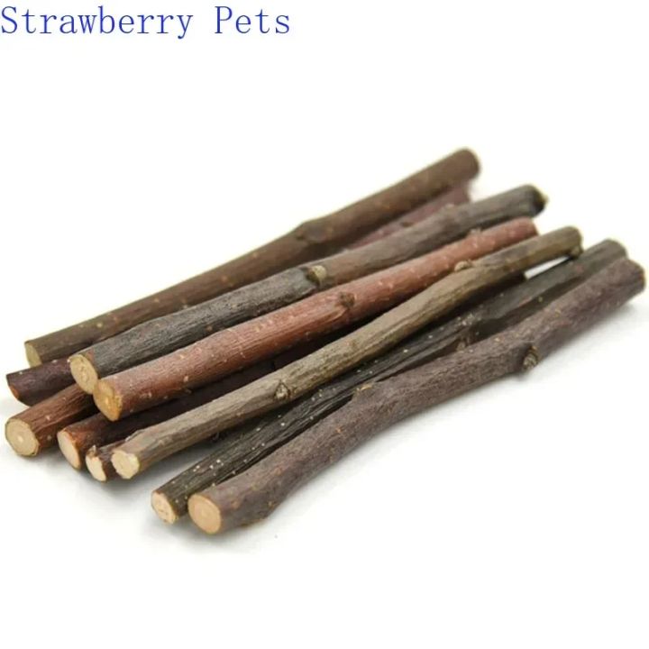 5pcs%2010pcs%2040pcs%20Chew%20Stick%20Apple%20Tree%20Branch%20Hamster%20Squirrel%20Natural%20Toys%20Parrots%20Rabbits%20Grinding%20Stick%20-%20Image%204