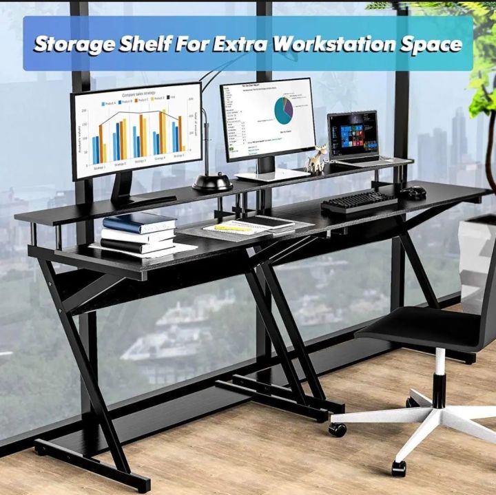 48%20Inch%20Computer%20Laptop%20Desk%20With%20Moniter%20Stand%20-%20Image%202