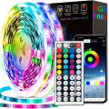 Led Lights for Room RGB 5050 Led Strip with Remote Control Color Changing RGB Tape Lights for Home Party Decoration TV Backlight. 