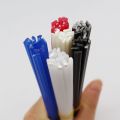 60pcs Plastic Welding Rods PP ABS PVC Plastic Welder Rods for Car Bumper Kayak Repair Kit Car Bumper Repair Electrodes Sticks.