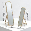 Dollhouse miniature dressing mirror, 1:12 scale, can freely DIY decorate home, bedroom and other scene accessories, holiday .