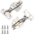 Hydraulic kitchen cabinet hinges 3D. 