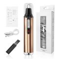 Electric Nose Hair Trimmer Portable Electric Shaving Men's High Quality USB Charging Automatic Waterproof Mini Nose Hair Remover. 