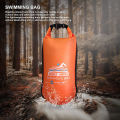 20L Waterproof Inflatable Swimming Dry Bag With Phone Pouch Open Buoy Tow Float Double Air Bags With Waist Belt Water Sport. 