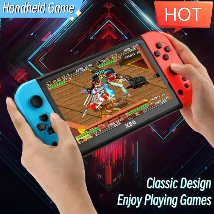 10000%20Free%20Games%20X80%20Portable%20Game%20Console%207%20Inch%20Screen%20Handheld%20Game%20Player%2016GB%20For%20PS1/MAME%20Retro%20Arcade%20Game%20Support%20TV%20Out%20-%20Image%202