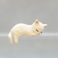 Simulation Mini Ornaments Fish Aquarium Decor Artificial Pet Cats Fish Tank Decoration Animal Figurine Dollhouse Home Decor.