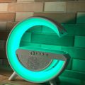 G SHAPE Led Wireless Charging Speaker 7 IN 1 RGB Colours Light LAMP wireless charging. 