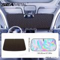 SEAMETAL Car Windshield Sun Shade Five-layer Front Window Sunshade Windshield Sun Protection Cover UV Blocker Summer Car Covers.