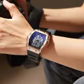 Foreign Trade Watch Large Dial For Men Quartz Waterproof Sport Square Luminous Watch For Men. 
