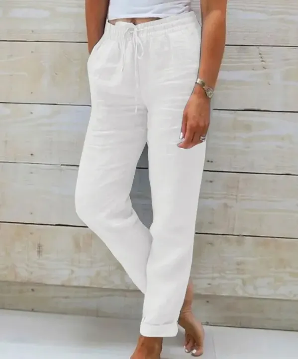 Cotton%20Linen%20Summer%20Pants%20for%20Women%20High%20Waist%20Elastic%20Casual%20Trousers%20Streetwear%20Solid%20Female%20Clothes%202026%20Loose%20Pencil%20Pants%20-%20Image%204
