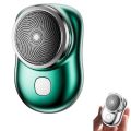 Mini Shave Portable Shaver Wet and Dry Men Is USB Rechargeable Shaver Charging Simple One Touch.. 