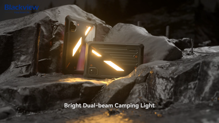 Active 7 | Global 1st 4G AI Rugged Tablet with Night Vision & Camping Light | IP68 & IP69K & MIL-STD-810H