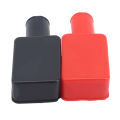 2PCS Car Battery Negative Positive Terminal Covers Cap Boat Insulating Protector Replacement Batteries Accessories. 