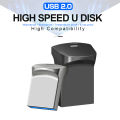 Mini USB 2.0 Flash Drive 128GB 64GB 32GB High Speed USB Flash Drives Memory Flash USB 2.0 Stick Small U Disk Key Chain Pen Drive.