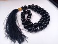 black colour glass beads tasbeeh/tasbih - 10mm - 33 beads. 