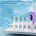 Compatible with Oral B Electric Toothbrush Replacement Brush Heads, Precision Clean Toothbrush Head Refills Fit for Oral B Pro. 