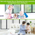 Magnetic Screen Door Net Self Closure Pets Dog Friendly Durable Fiberglass Mesh Curtain Keep Bugs Mosquito Out For Bedroom Door.