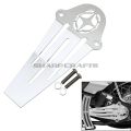For Yamaha Dragstar V-Star XVS650 '98-'17 XVS1100 '98-'09 Classic Custom Motorcycle Chrome Skull Drive Shaft Cover. 