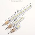 Mini Portable USB LED Book Light DC5V Ultra Bright Reading Book Lamp 3leds 8leds 24leds Lights for Power Bank PC Laptop Notebook. 