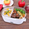 Electric Lunch Box Car and Home 2 in 1 Portable Lunchbox Food Warmers Stainless Steel Liner Office School Picnics Travel Lunchboxes,Orange. 