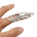 Danganronpa Finger Bone Ring Dangan Ronpa Gothic Celestia Ludenberg Punk Finger Rings Classic Hot Halloween Cosplay Props. 